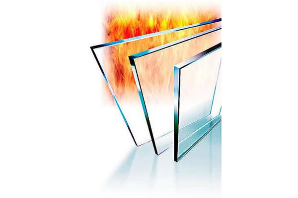 Fireproof glass